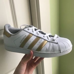 Adidas | Gold Superstars